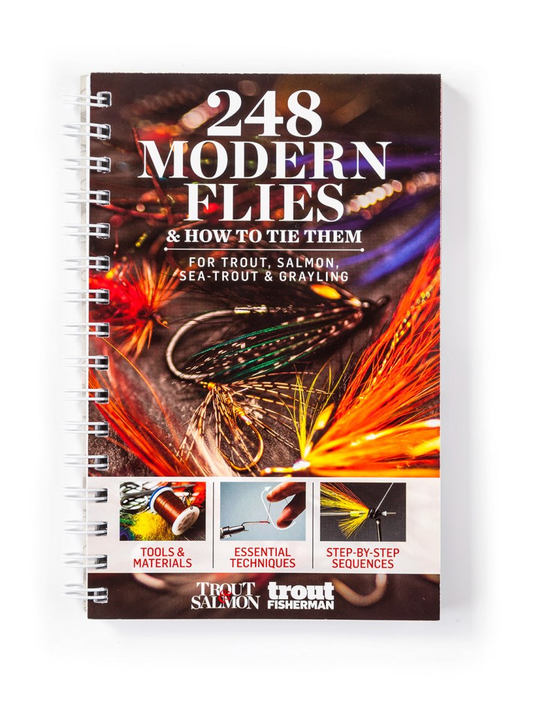 Book cover design for '248 Modern Flies & How to Tie Them'